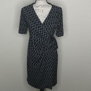 Motherhood Maternity Wrap Dress Size S